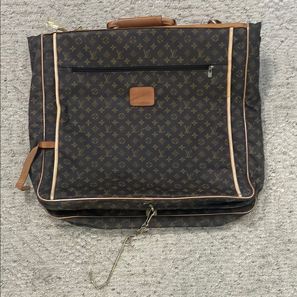 Louis Vuitton Brown Monogram Travel Bag